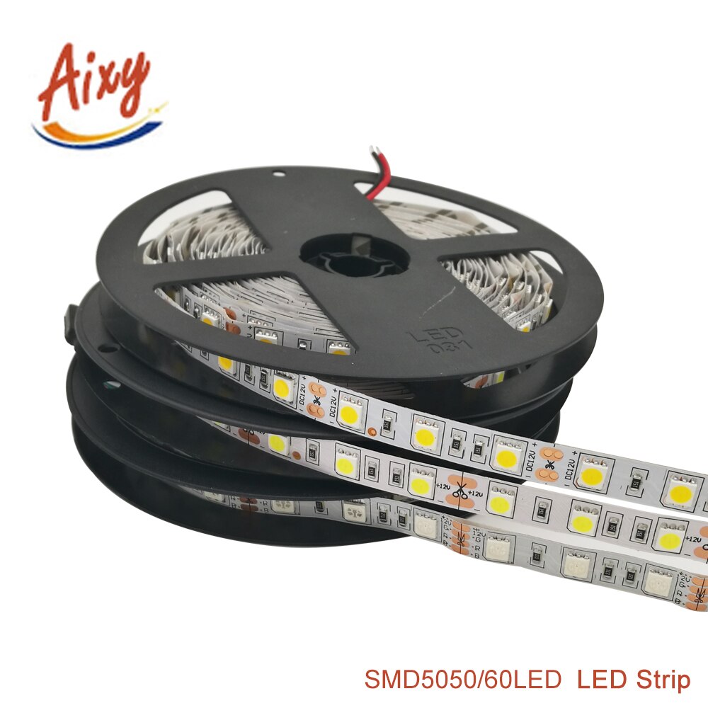 LED Ʈ 5050 DC12V 60LEDs/m 5 /  LED ..